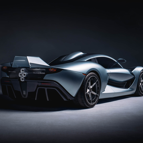 2030 Hennessey Blackbird Rear View
