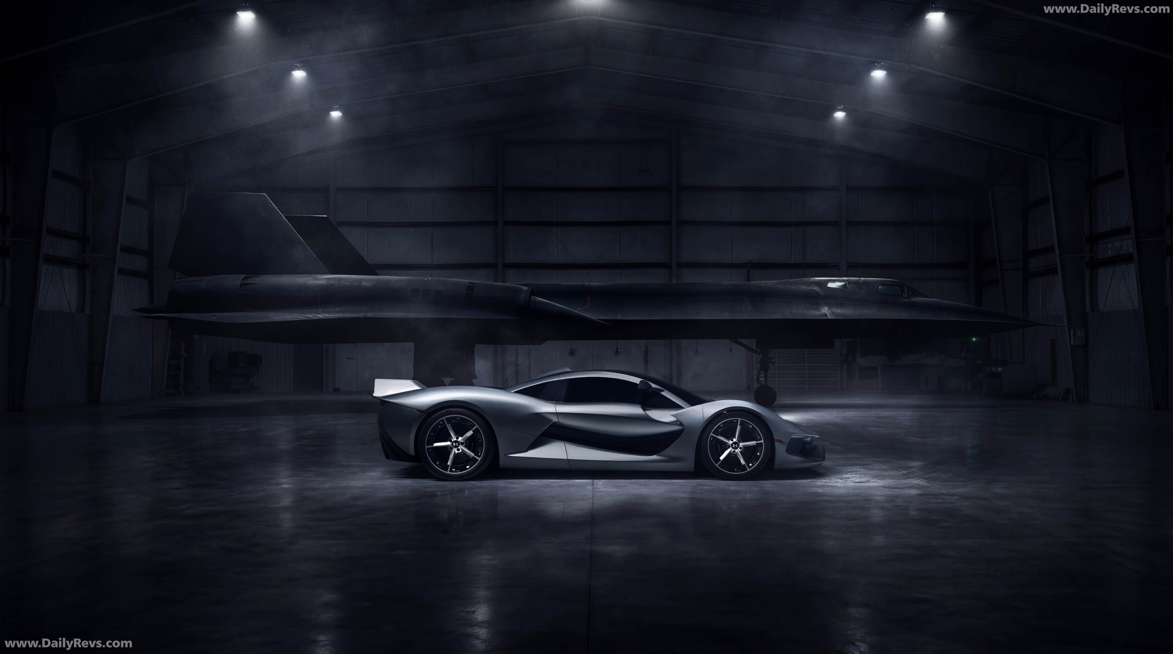 2030 Hennessey Blackbird Side View