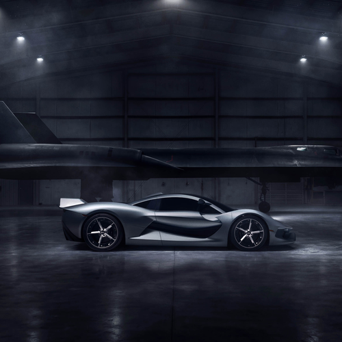 2030 Hennessey Blackbird Side View