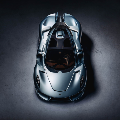 2030 Hennessey Blackbird Top View