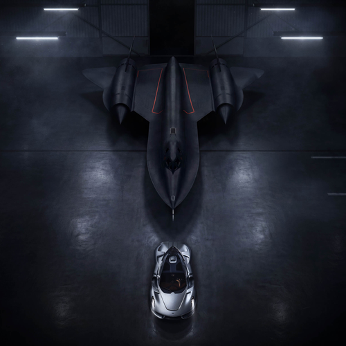 2030 Hennessey Blackbird Top View