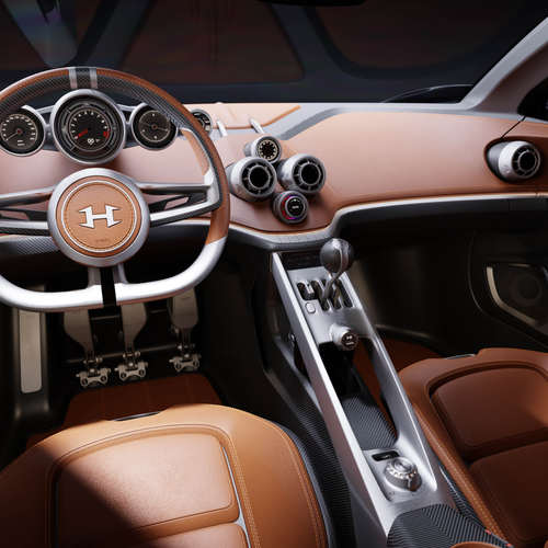 2030 Hennessey Blackbird Interior