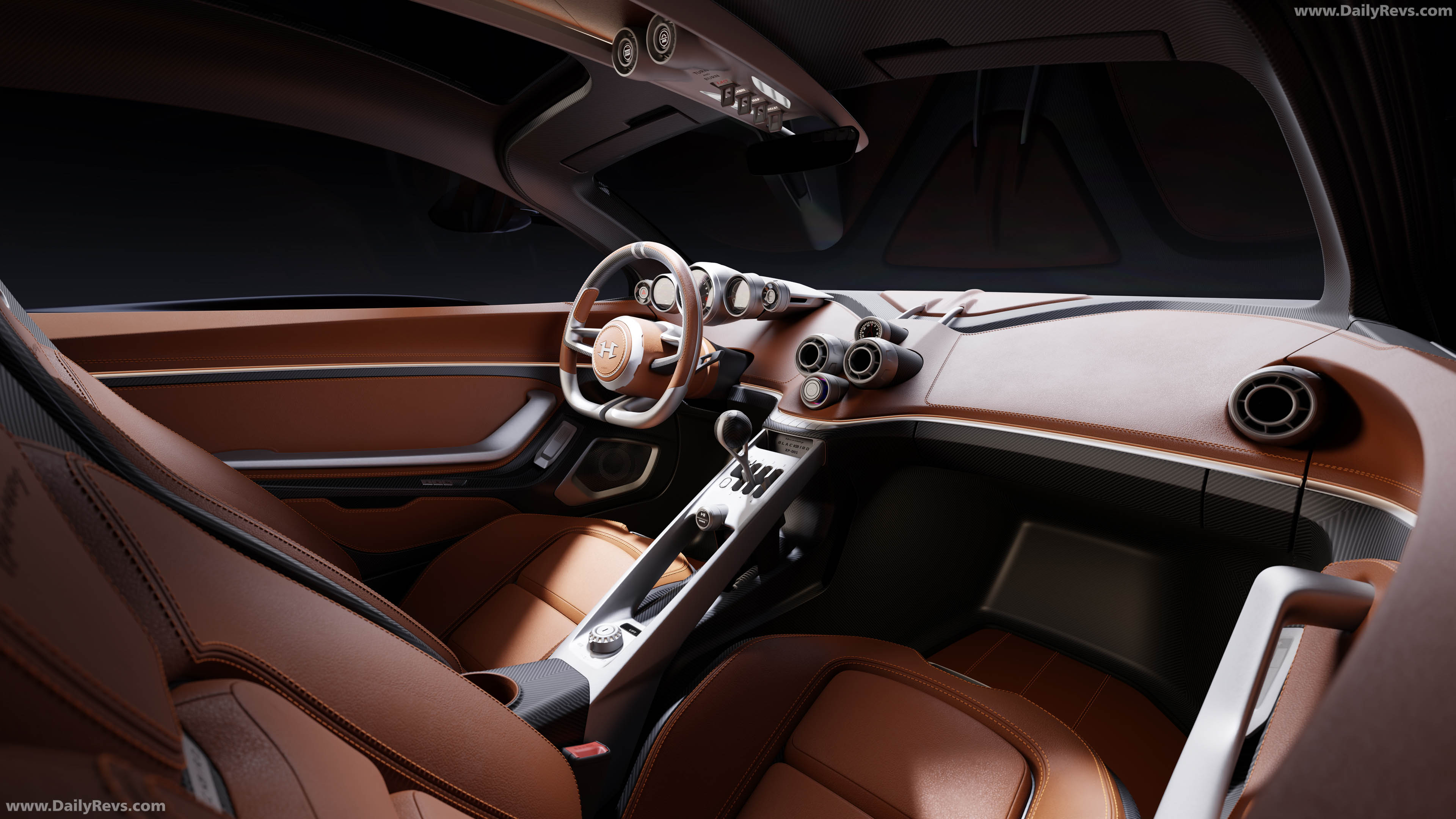 2030 Hennessey Blackbird Interior