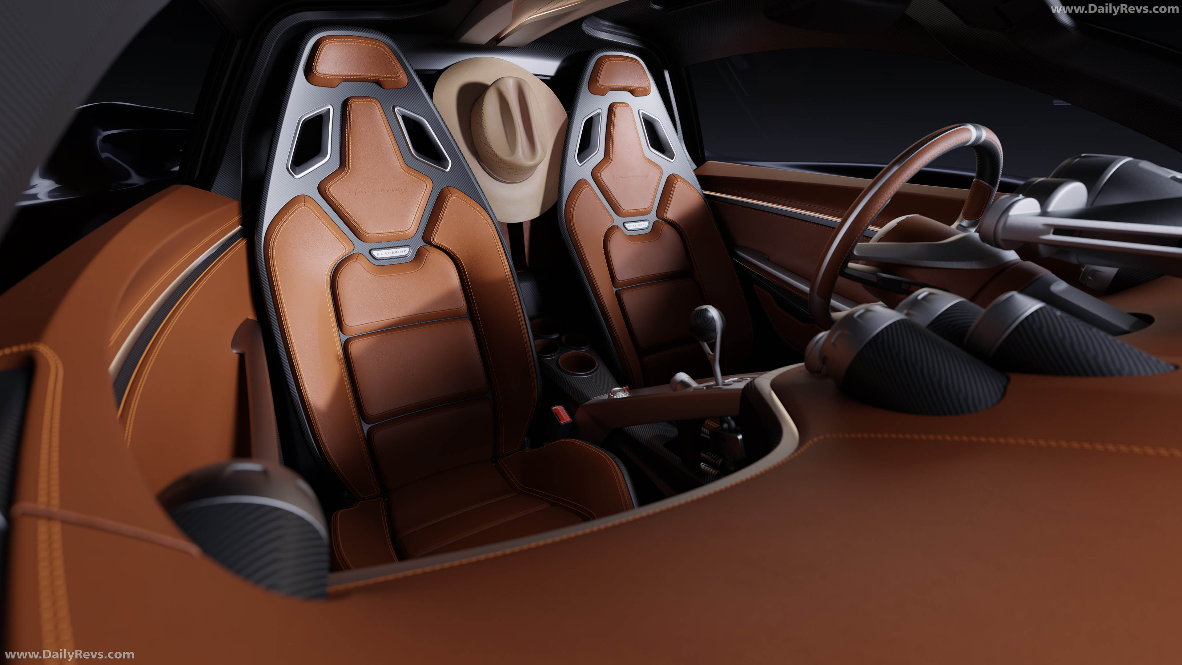 2030 Hennessey Blackbird Interior