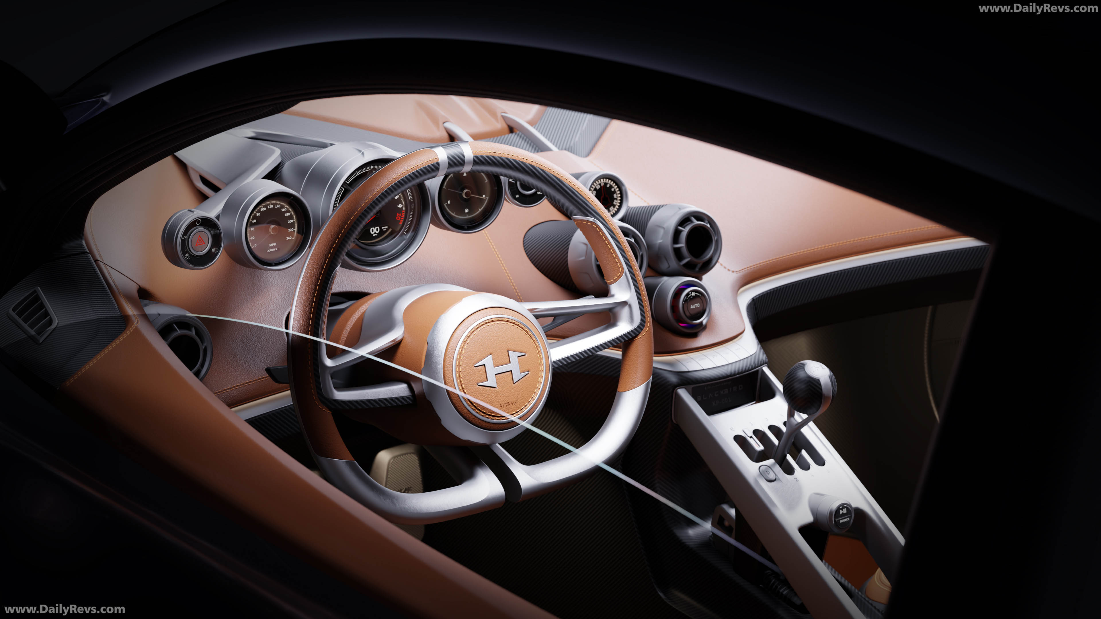 2030 Hennessey Blackbird Interior
