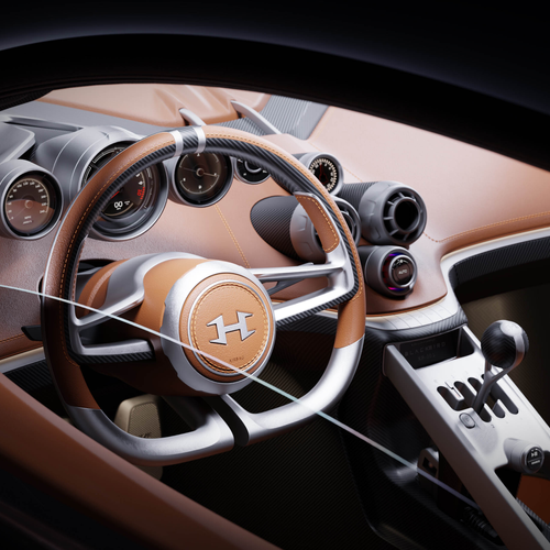 2030 Hennessey Blackbird Interior