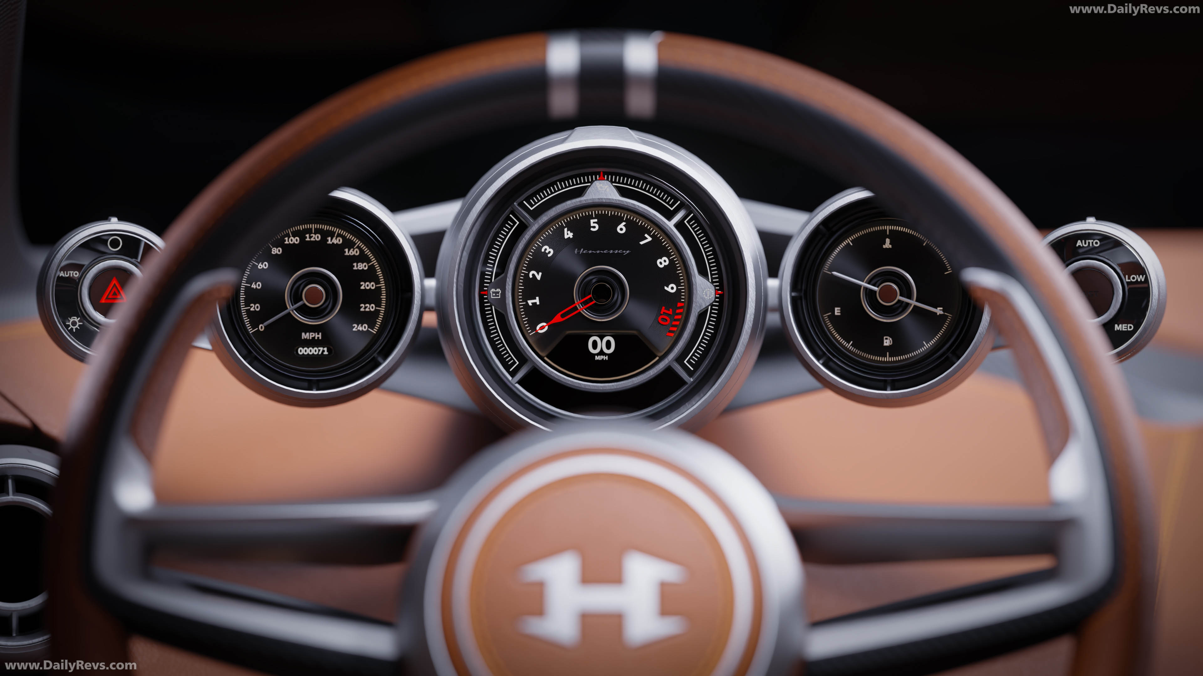 2030 Hennessey Blackbird Interior