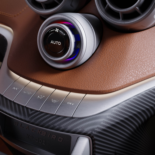 2030 Hennessey Blackbird Interior