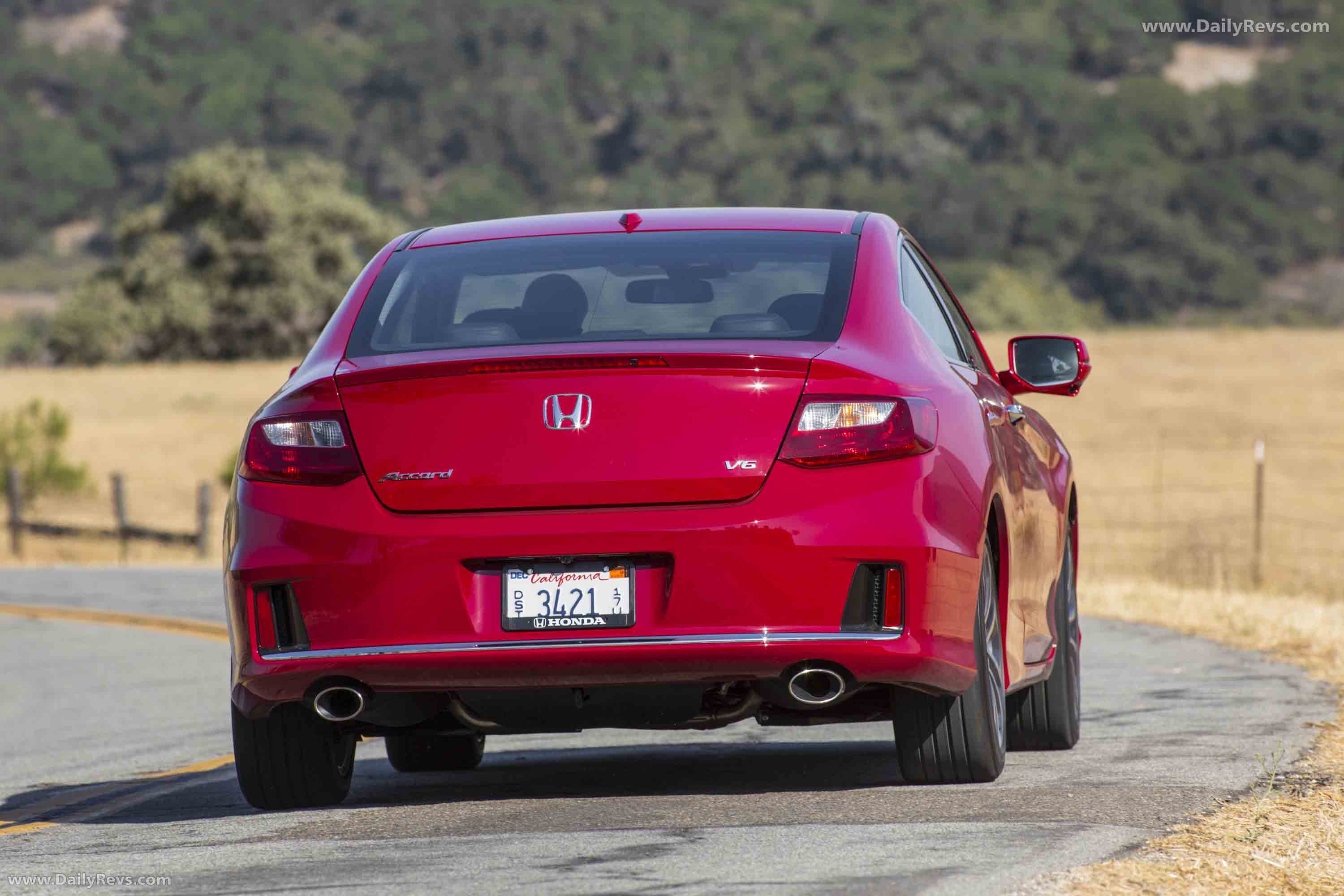 2013 Honda Accord Coupe Rear View