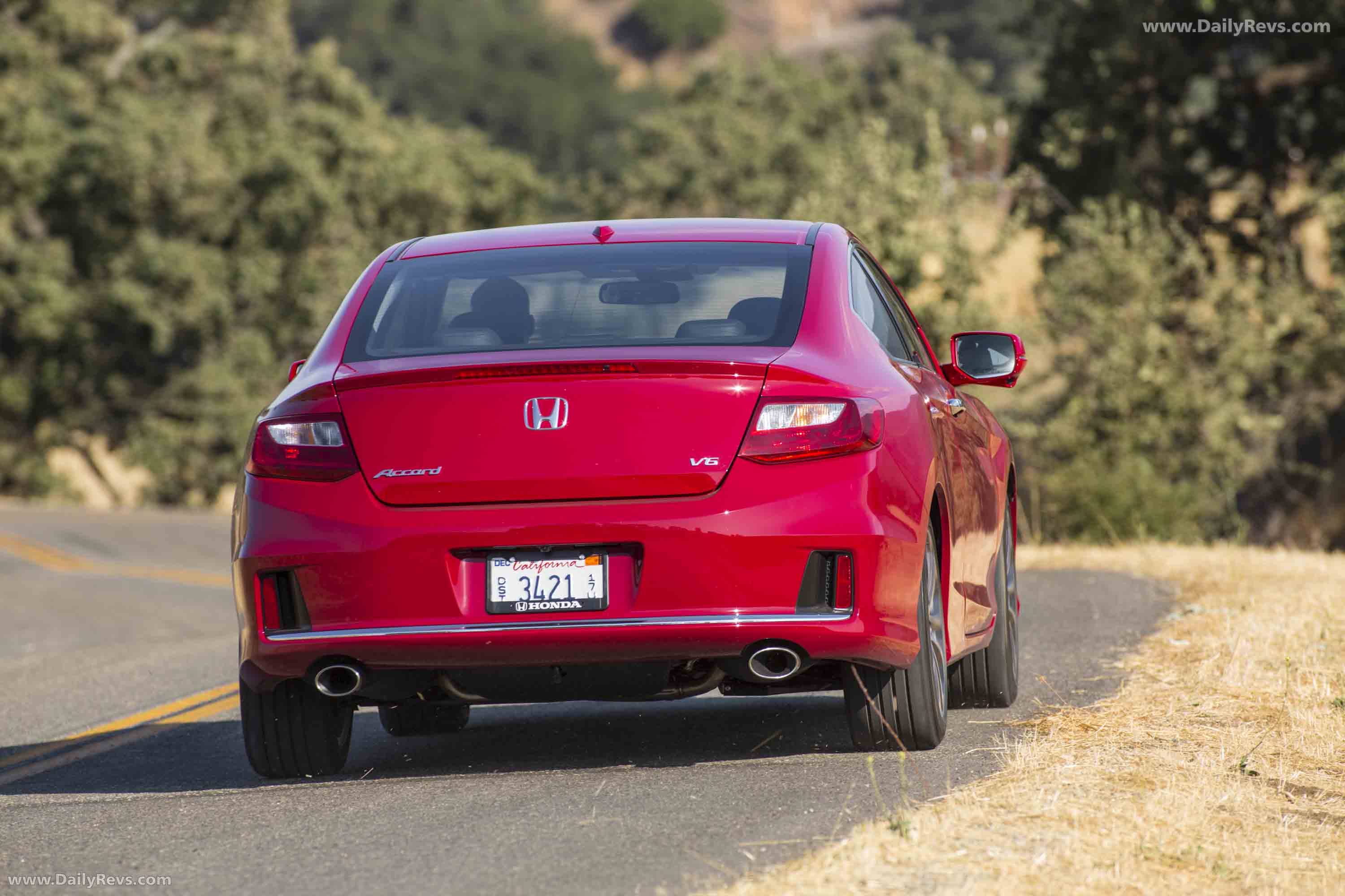 2013 Honda Accord Coupe Rear View