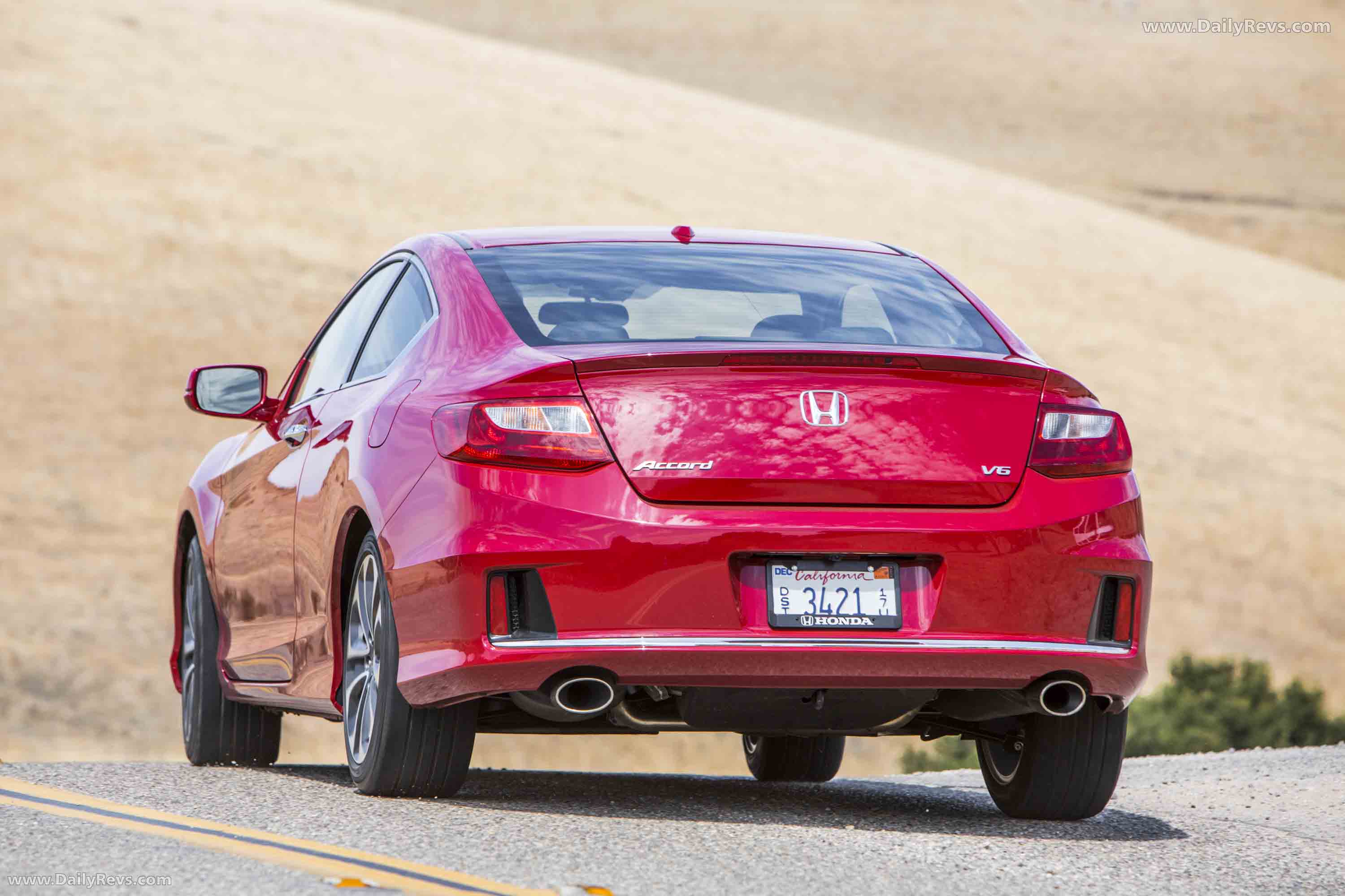 2013 Honda Accord Coupe Rear View