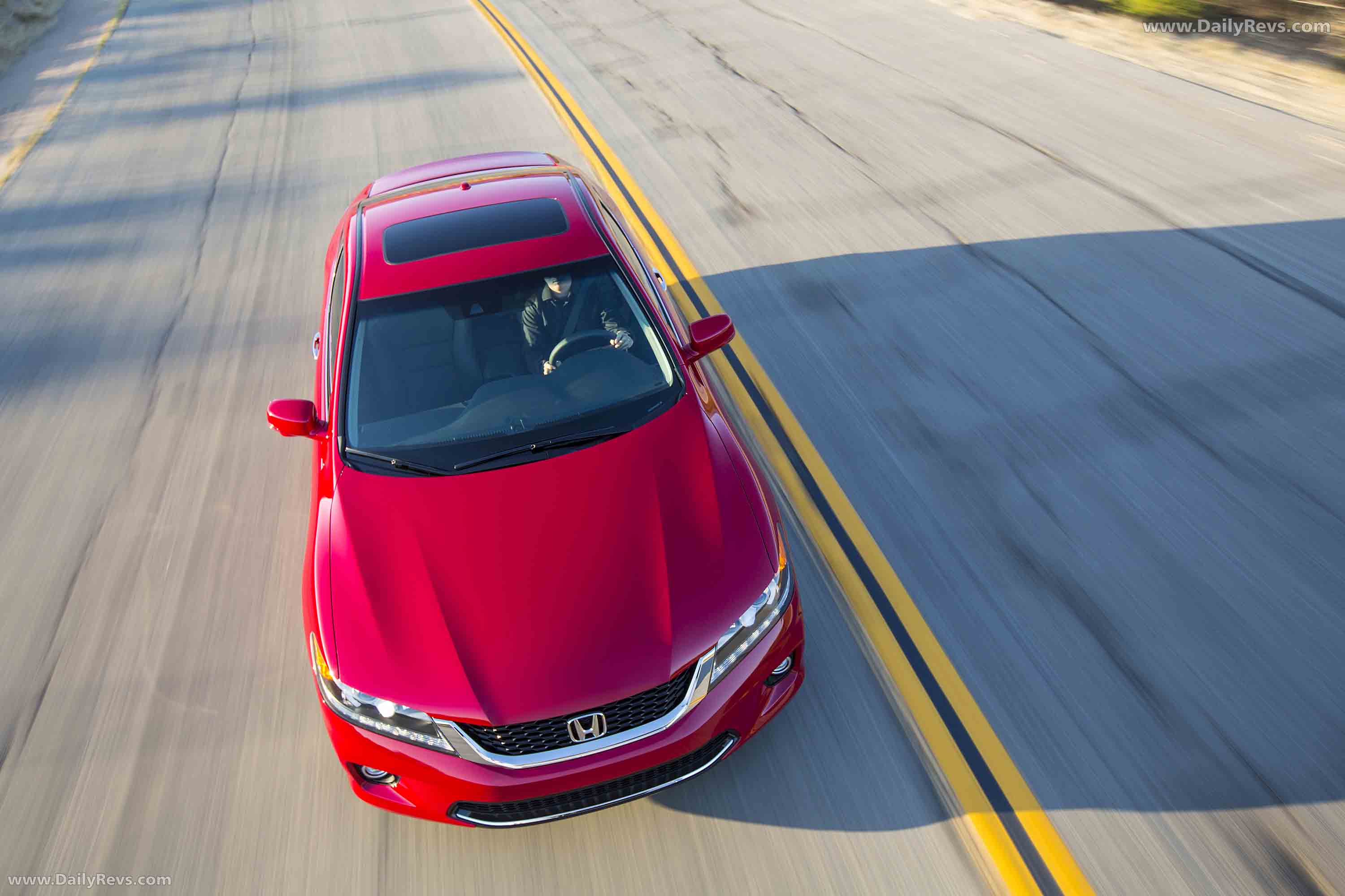 2013 Honda Accord Coupe Top View