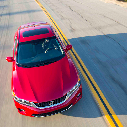 2013 Honda Accord Coupe Top View