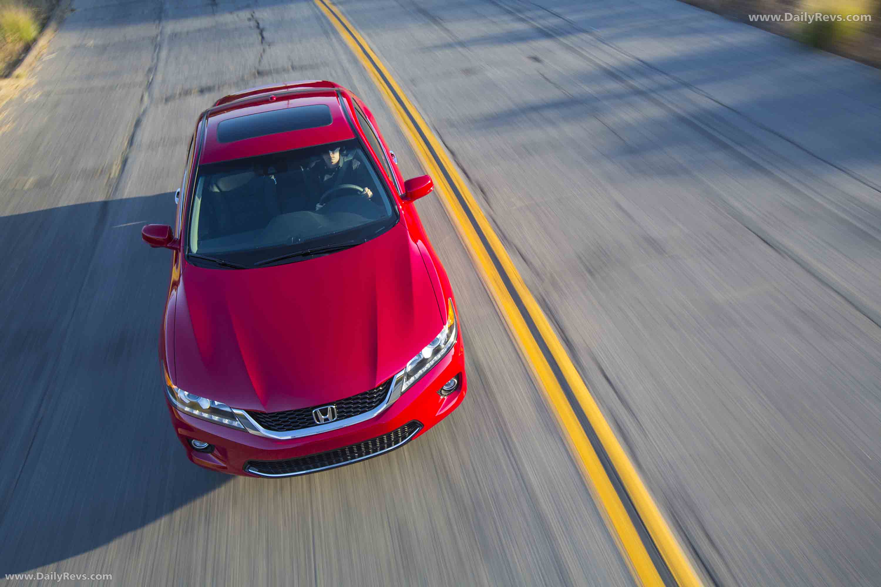 2013 Honda Accord Coupe Top View