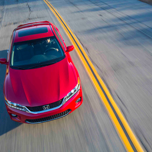 2013 Honda Accord Coupe Top View