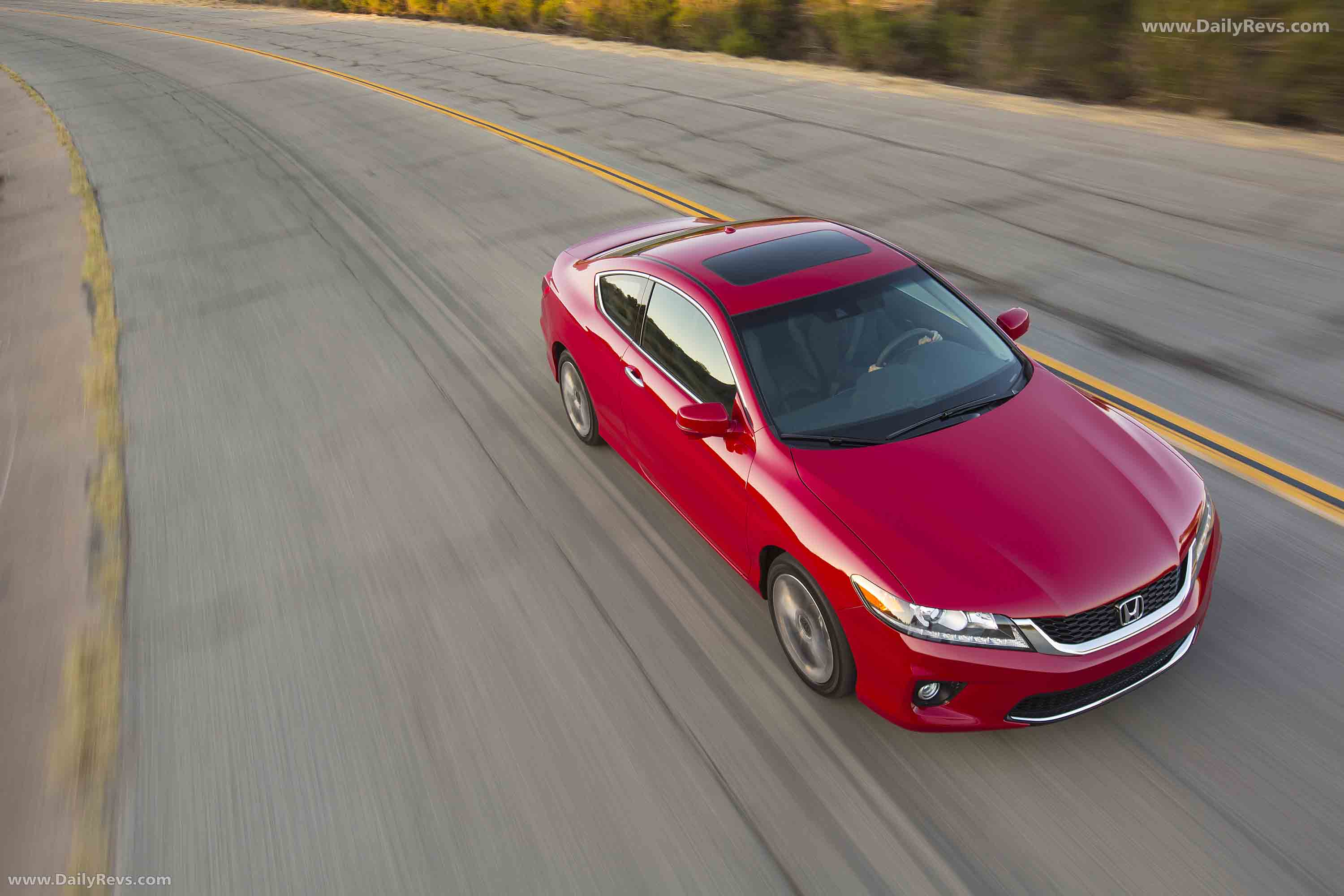 2013 Honda Accord Coupe Top View