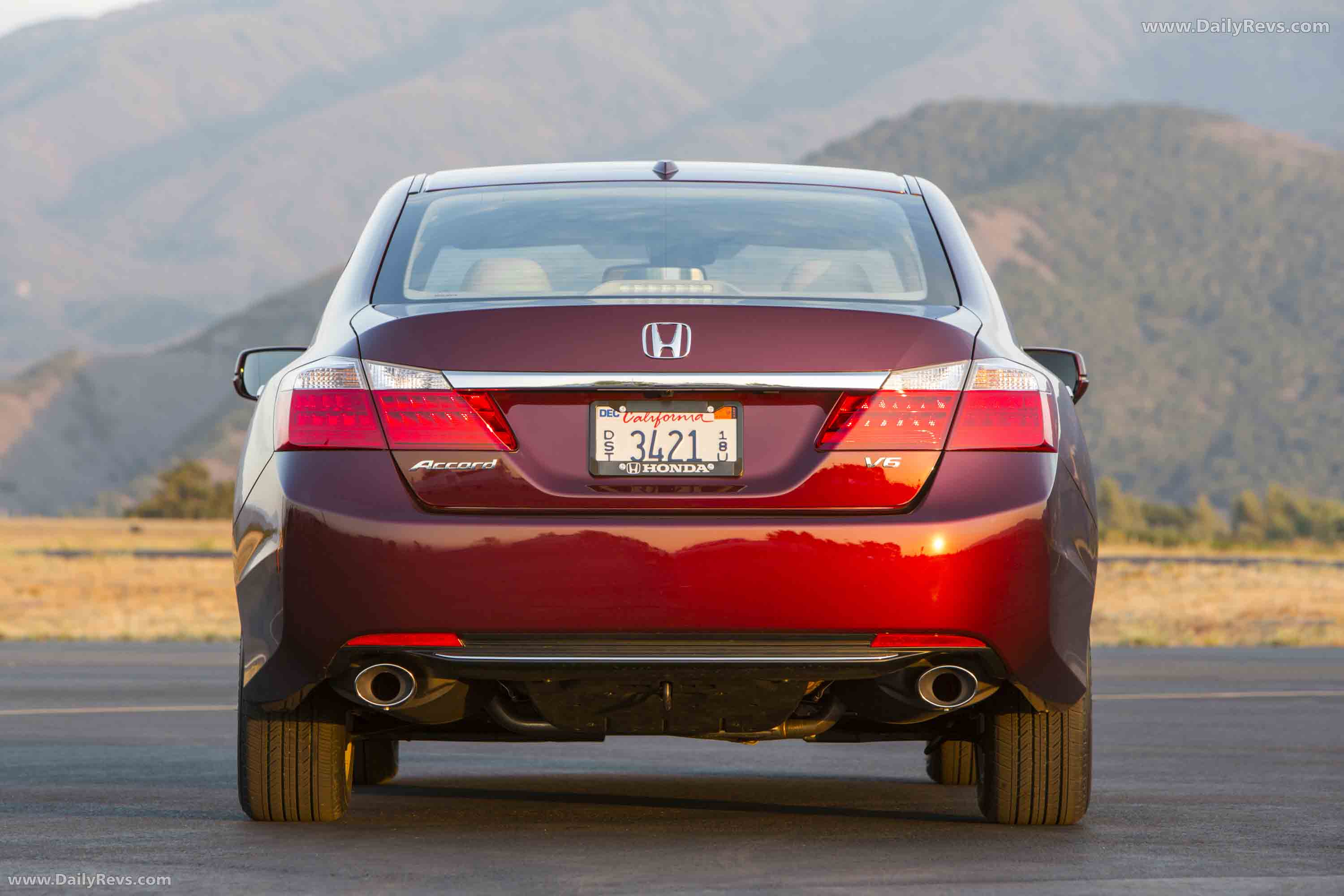 2013 Honda Accord Sedan Rear View