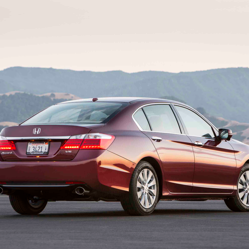 2013 Honda Accord Sedan Rear View