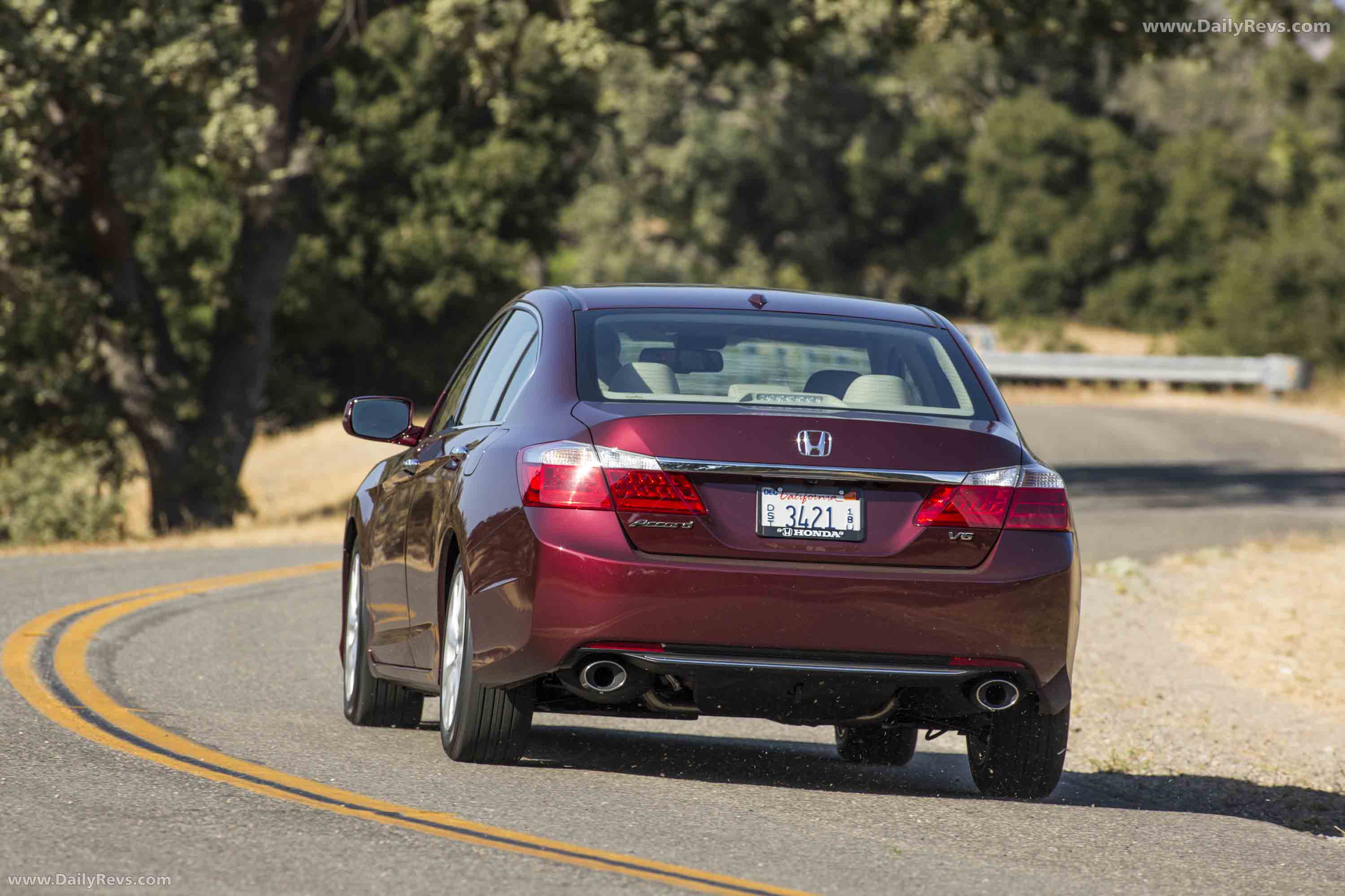 2013 Honda Accord Sedan Rear View