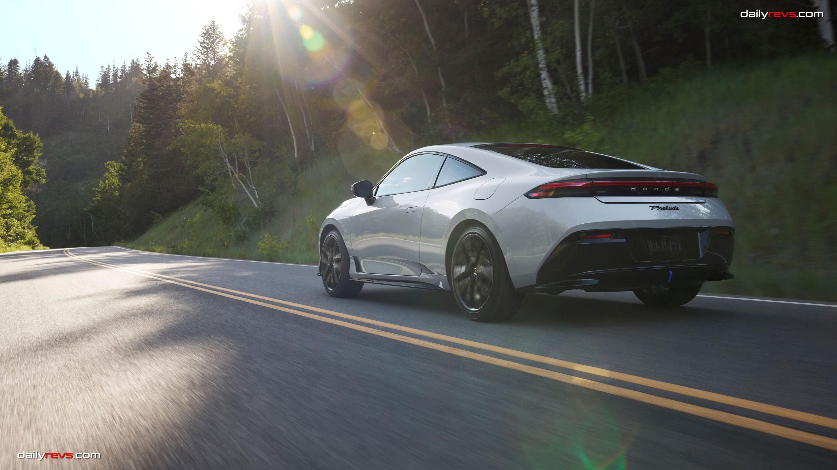 2026 Honda Prelude Rear View