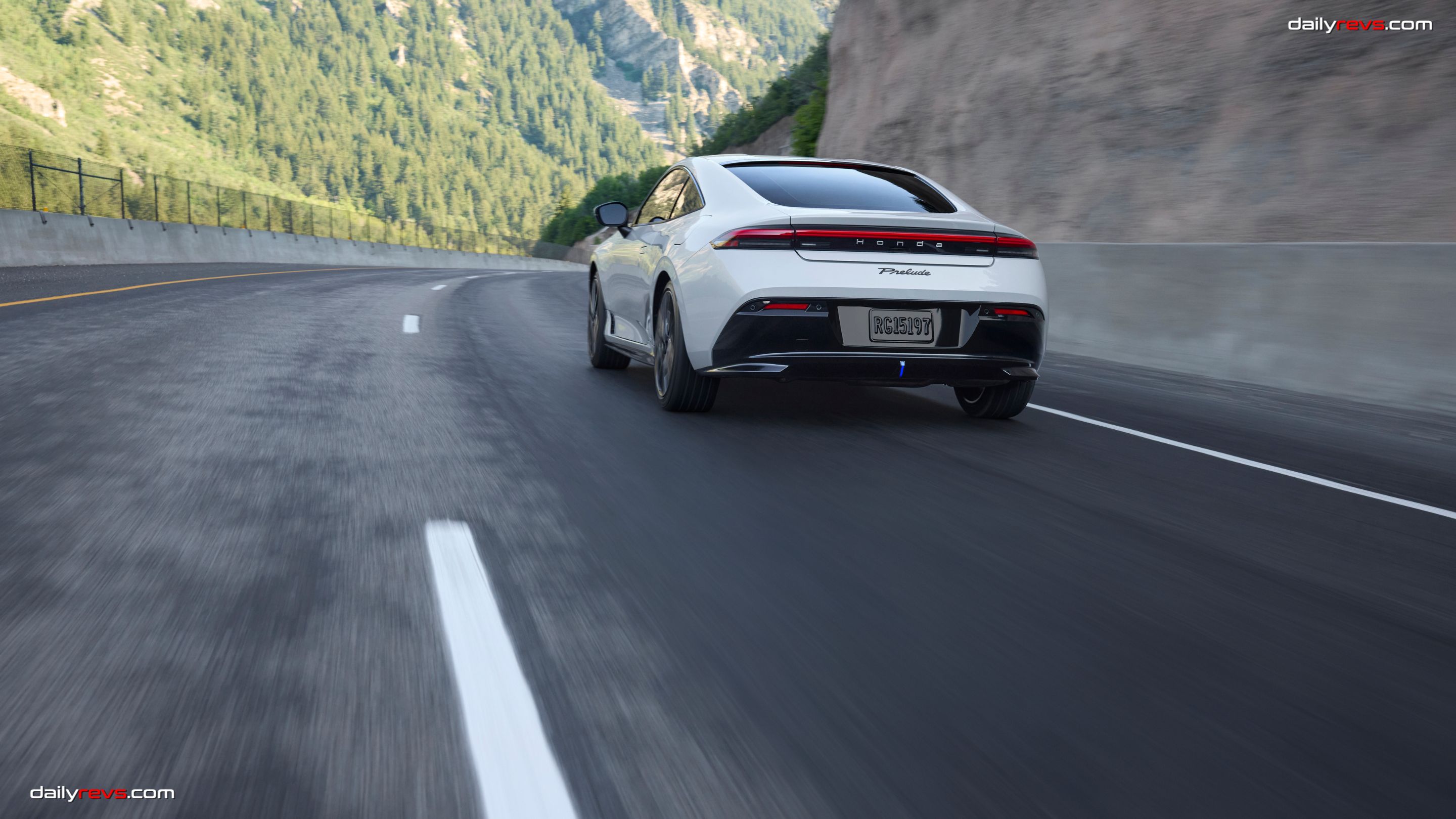 2026 Honda Prelude Rear View