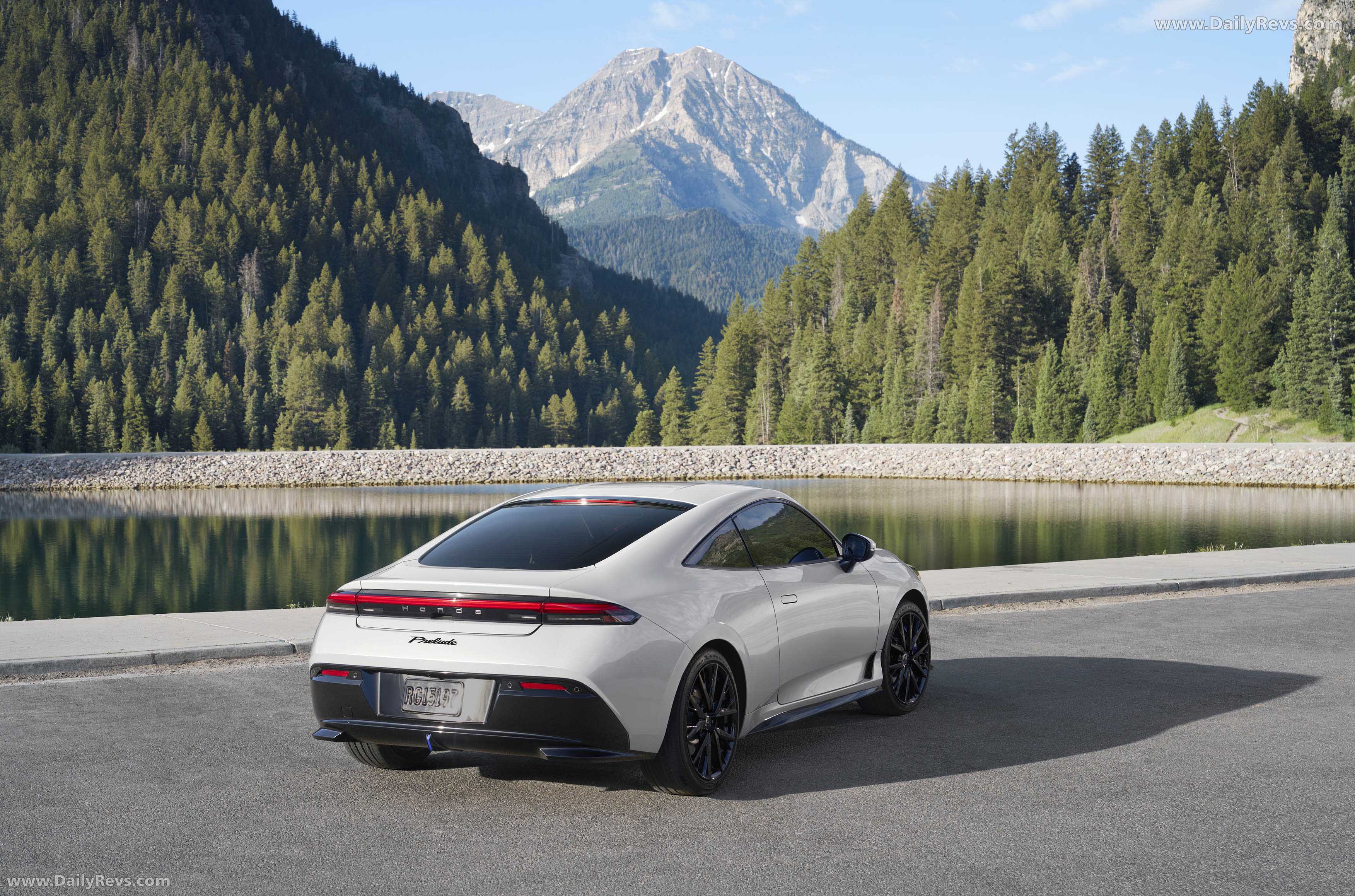 2026 Honda Prelude Winter Frost Rear View