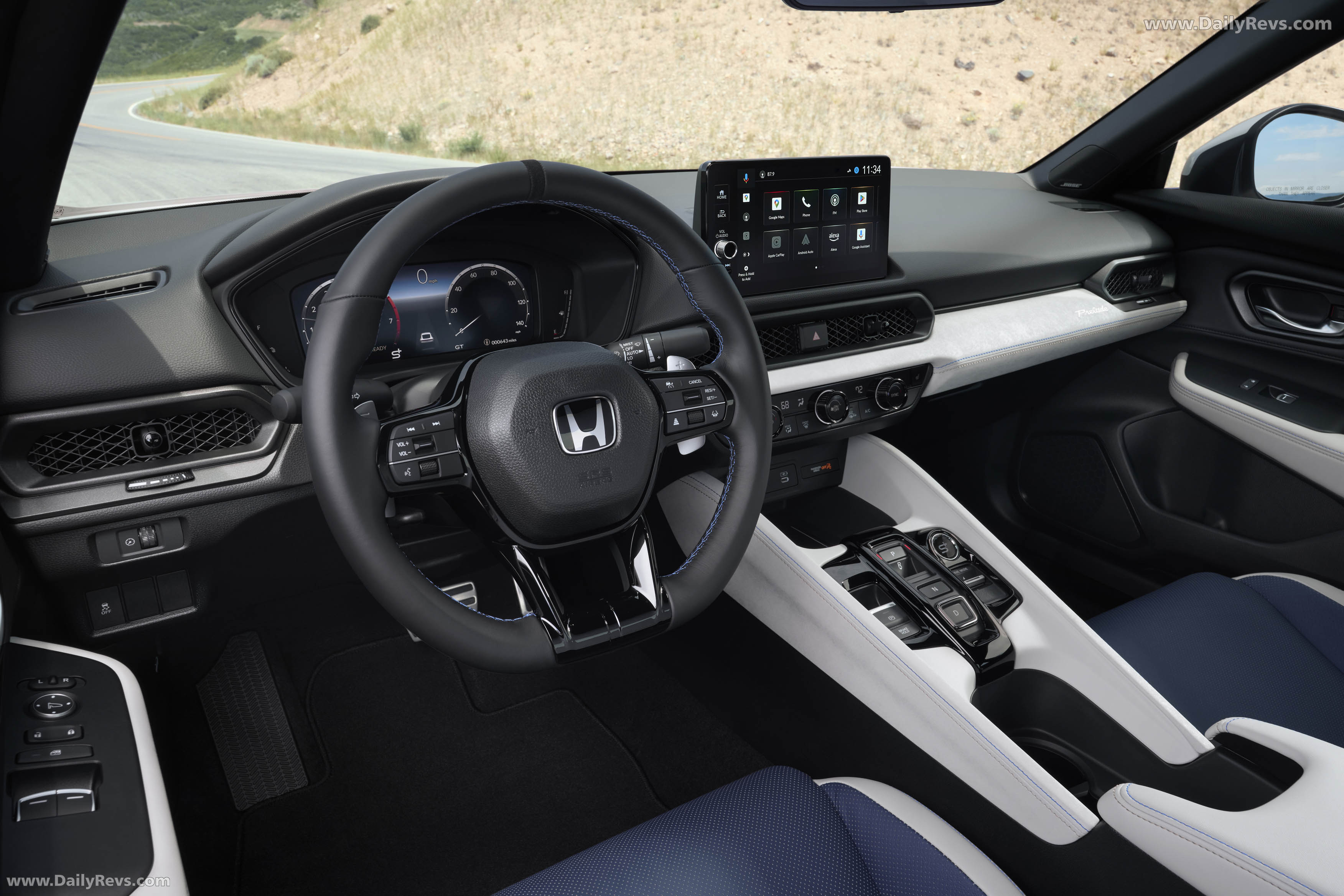 2026 Honda Prelude Winter Frost Interior