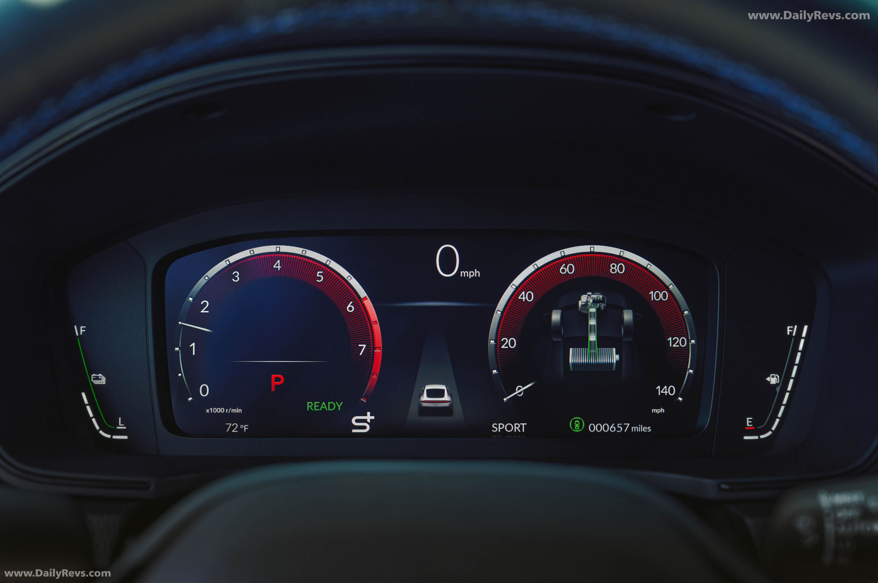 2026 Honda Prelude Winter Frost Interior