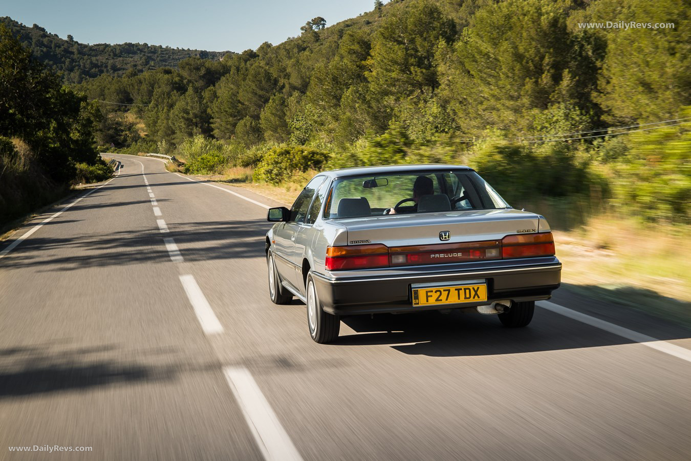 1989 Honda Prelude Rear View