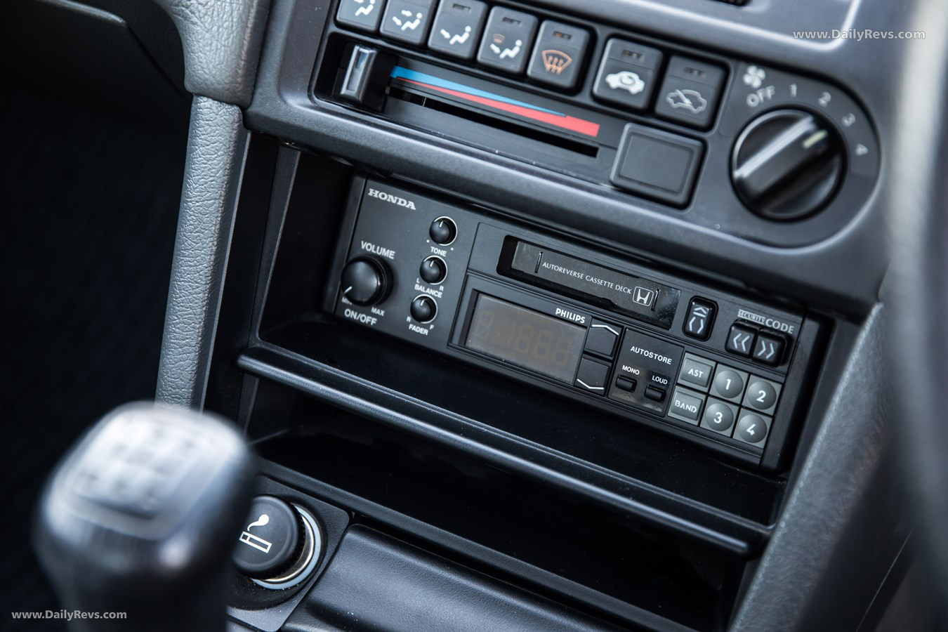 1989 Honda Prelude Interior