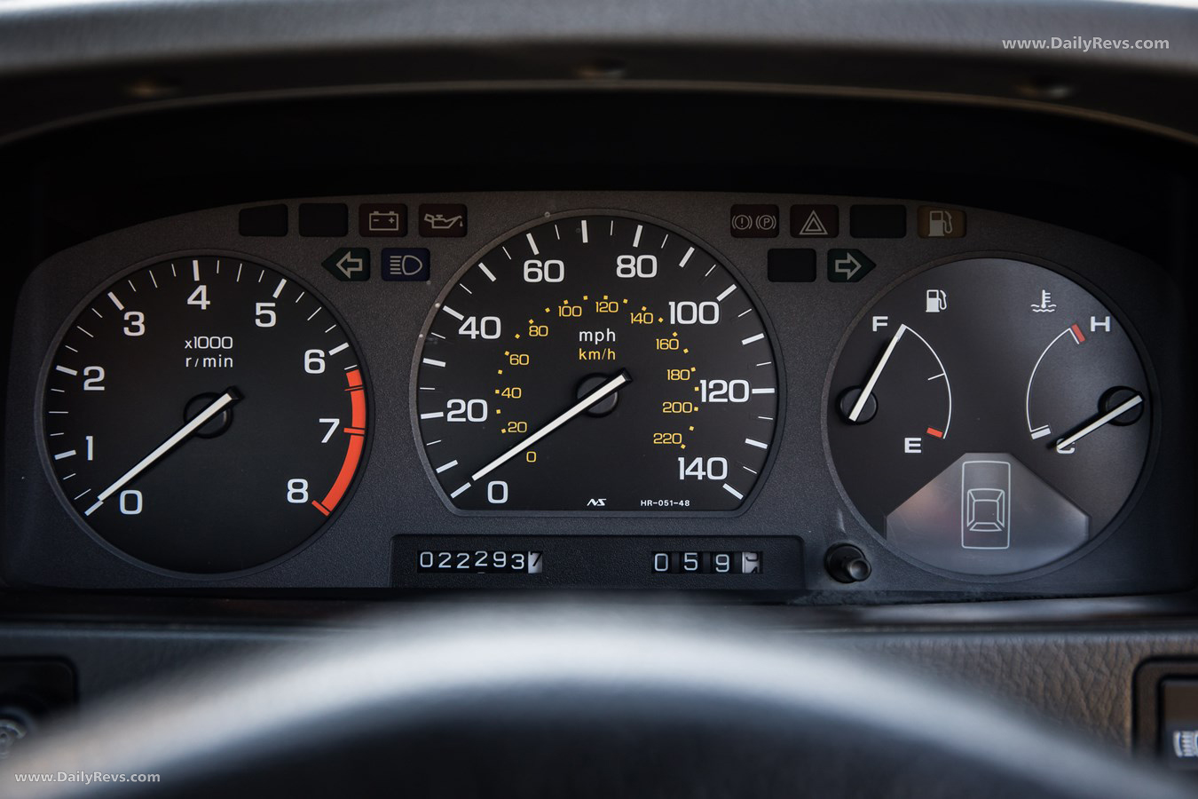 1989 Honda Prelude Interior
