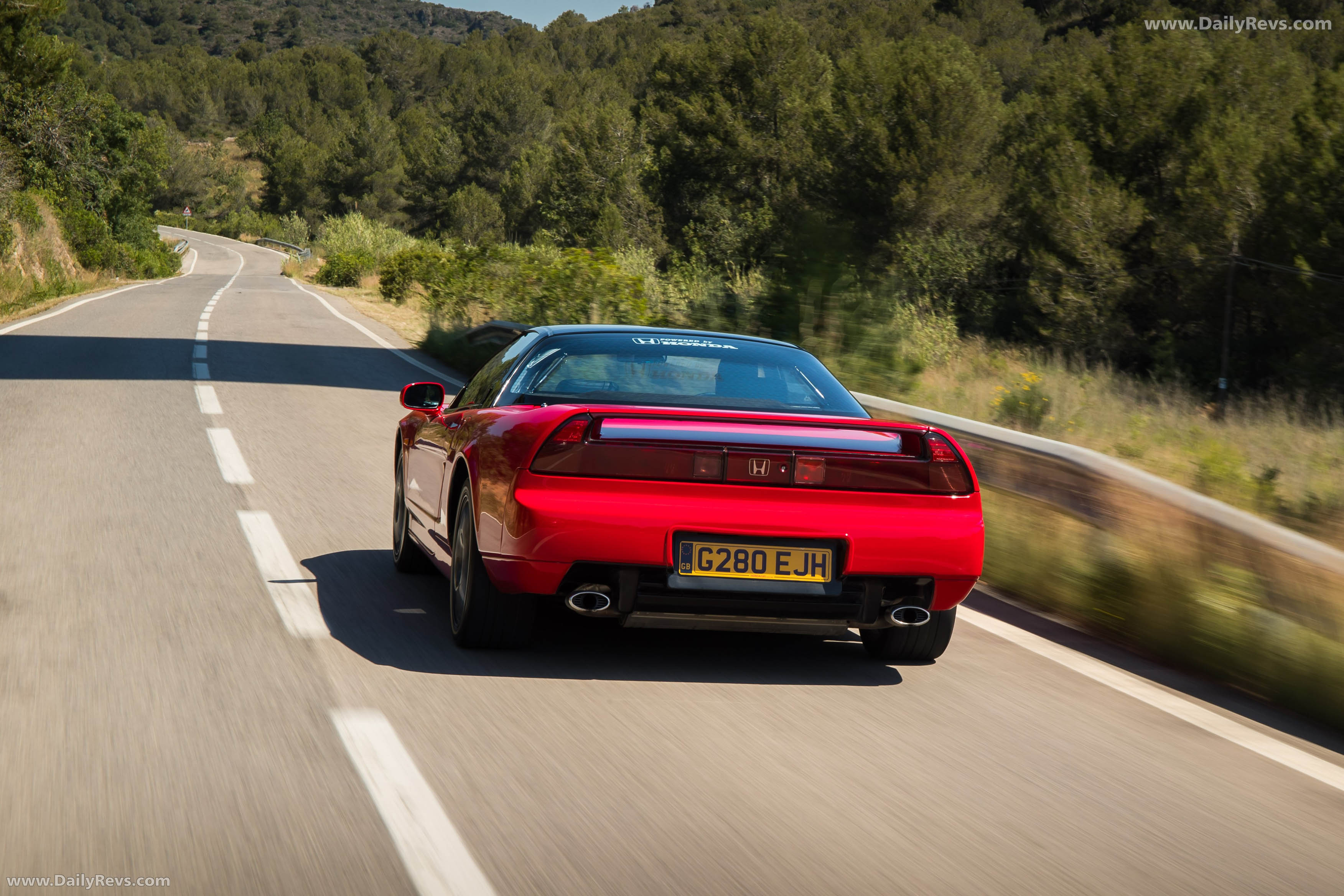 1990 Honda NSX Rear View