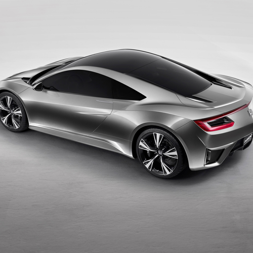 2012 Honda NSX Concept Top View