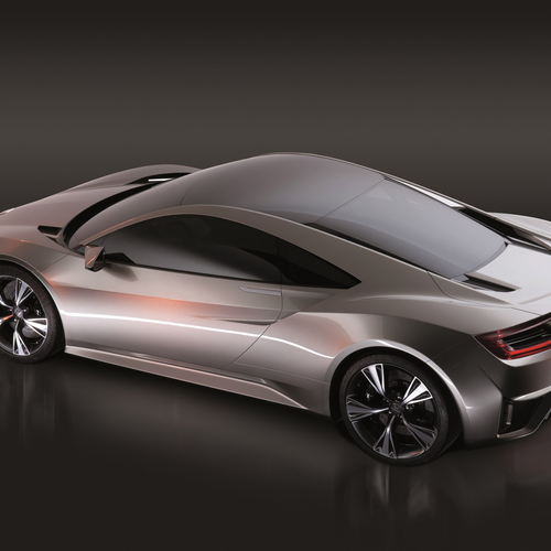 2012 Honda NSX Concept Top View
