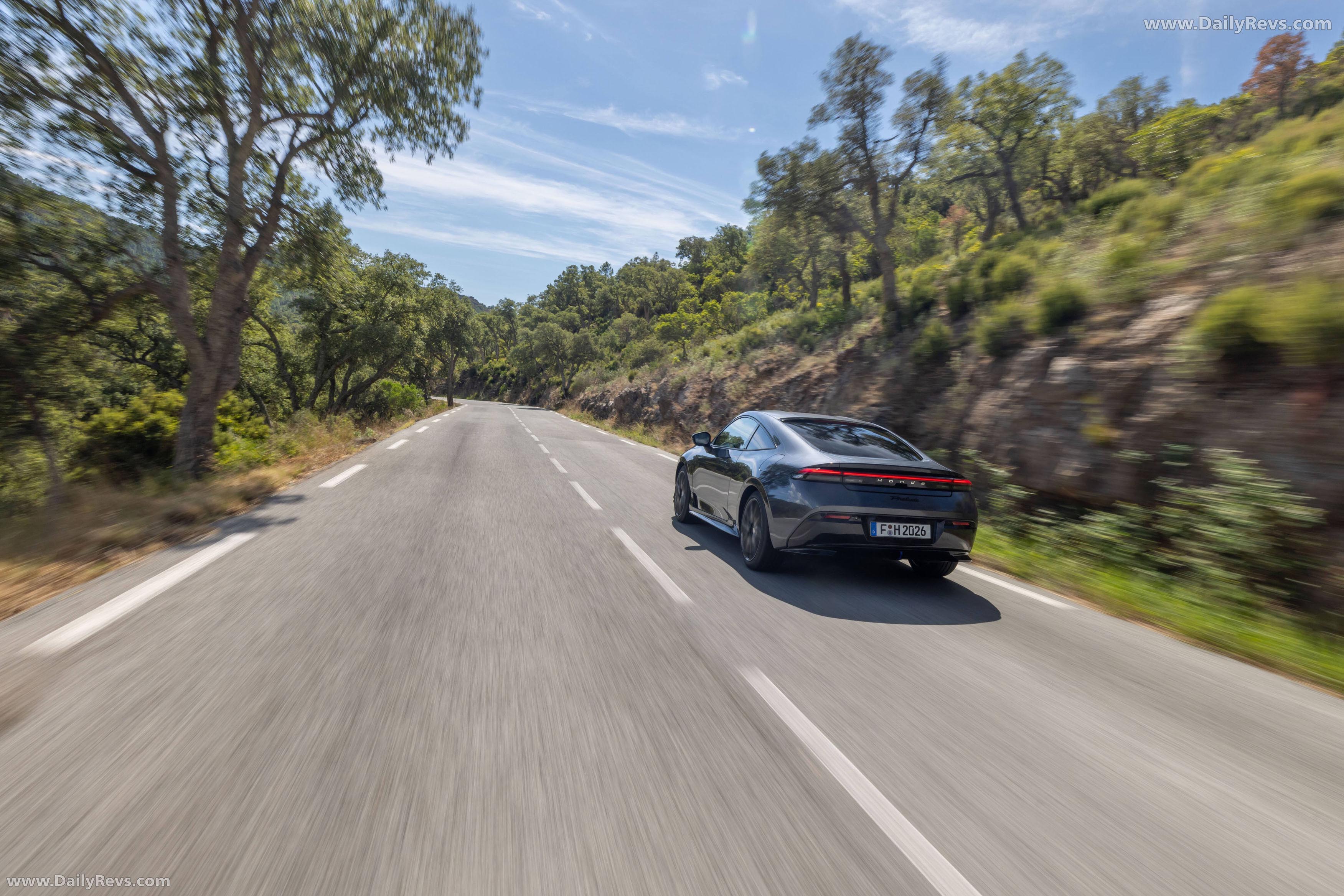 2026 Honda Prelude eHEV European Version Rear View