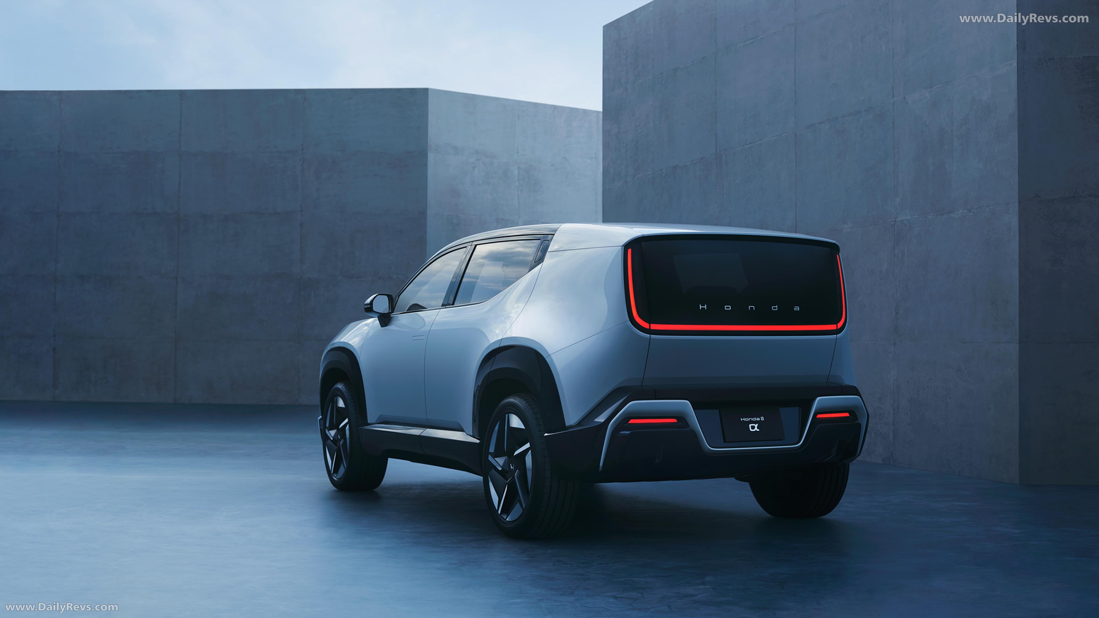 2025 Honda 0 Alpha Concept Rear View