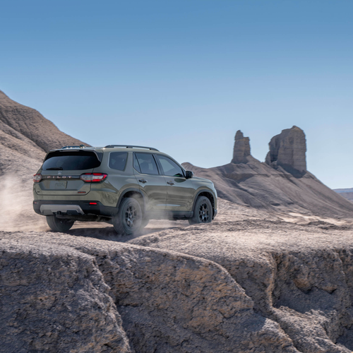 2026 Honda Pilot TrailSport Rear View