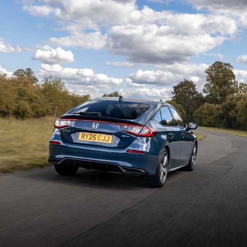 2025 Honda Civic eHEV UK Version Rear View