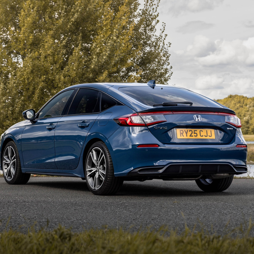 2025 Honda Civic eHEV UK Version Rear View