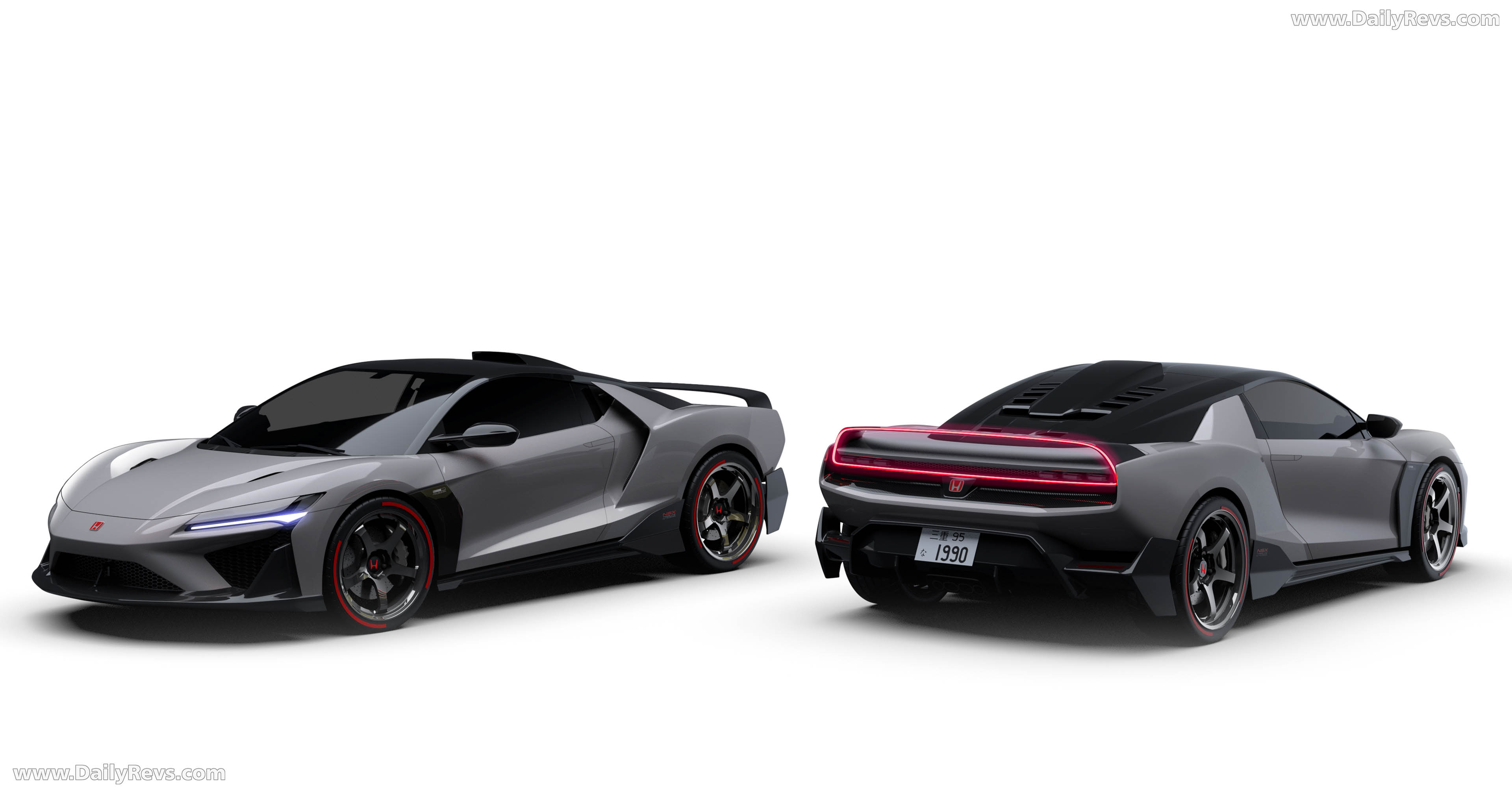 2027 Honda NSX Tribute by Italdesign Front View