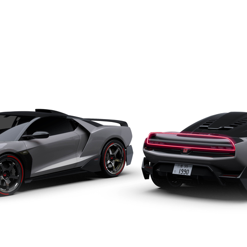 2027 Honda NSX Tribute by Italdesign Front View