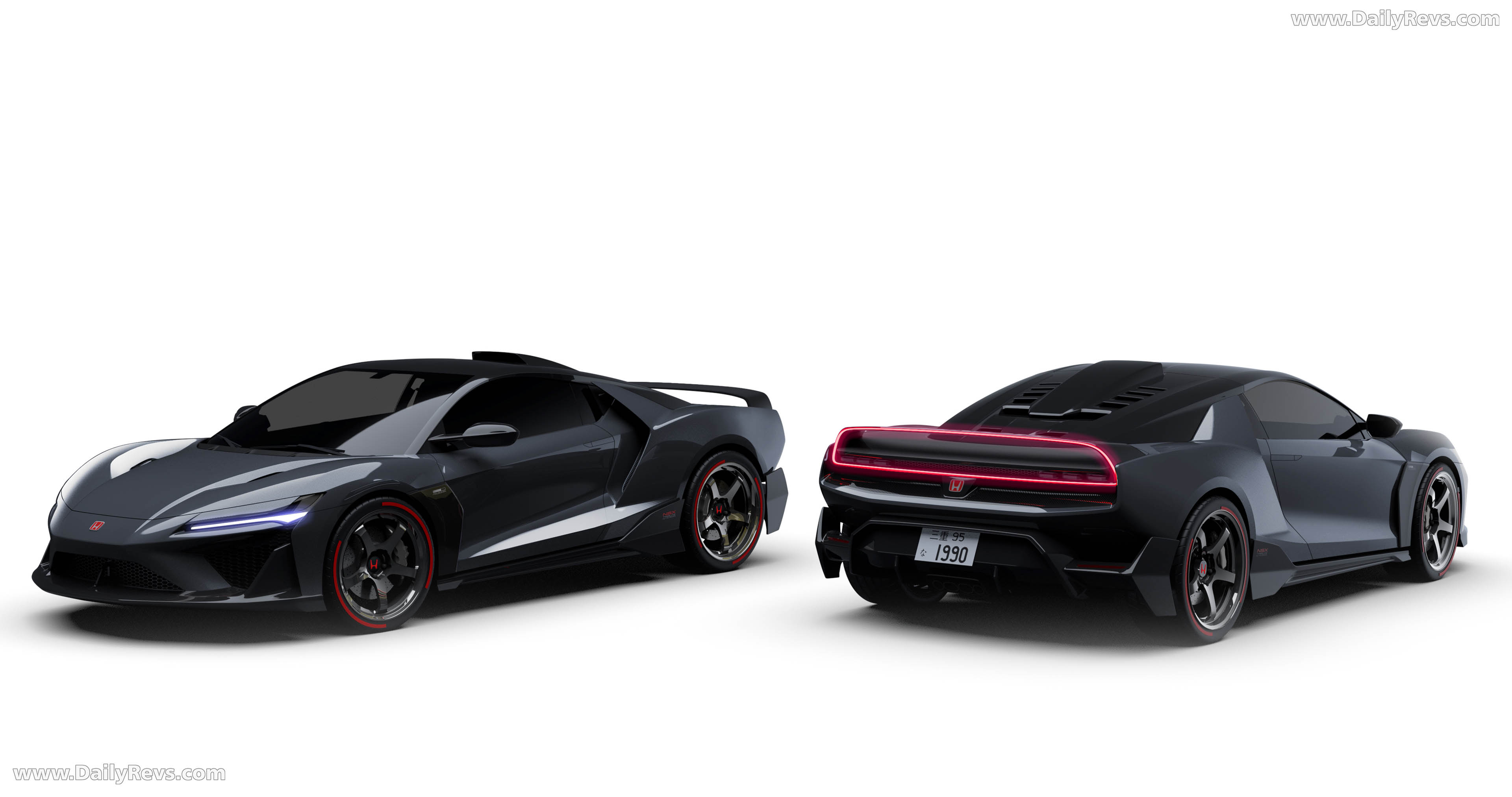 2027 Honda NSX Tribute by Italdesign Front View