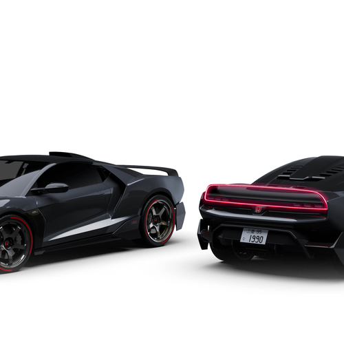 2027 Honda NSX Tribute by Italdesign Front View