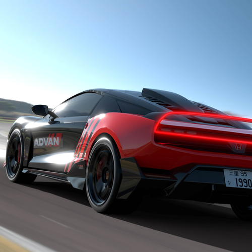 2027 Honda NSX Tribute by Italdesign Rear View