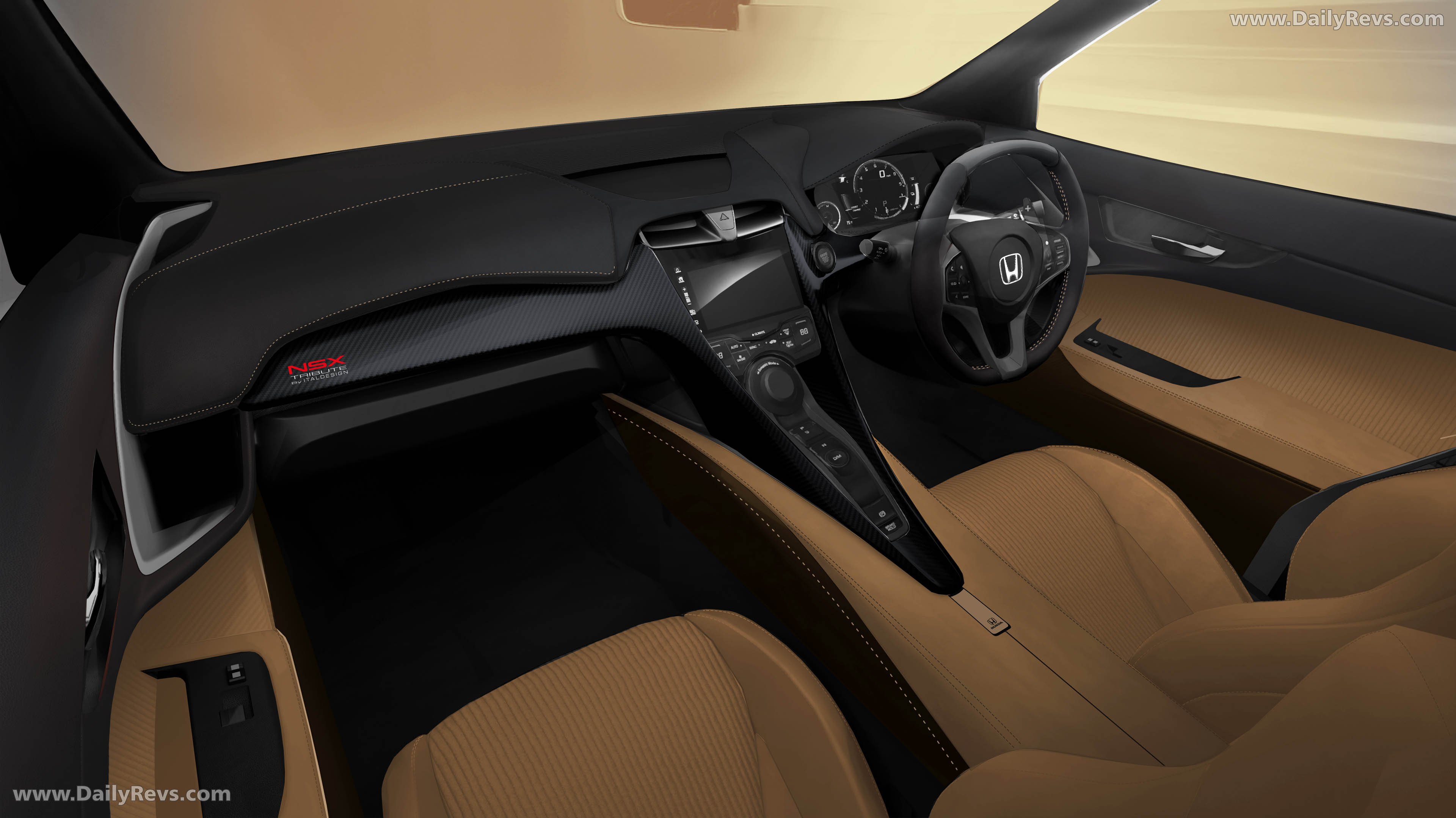 2027 Honda NSX Tribute by Italdesign Interior