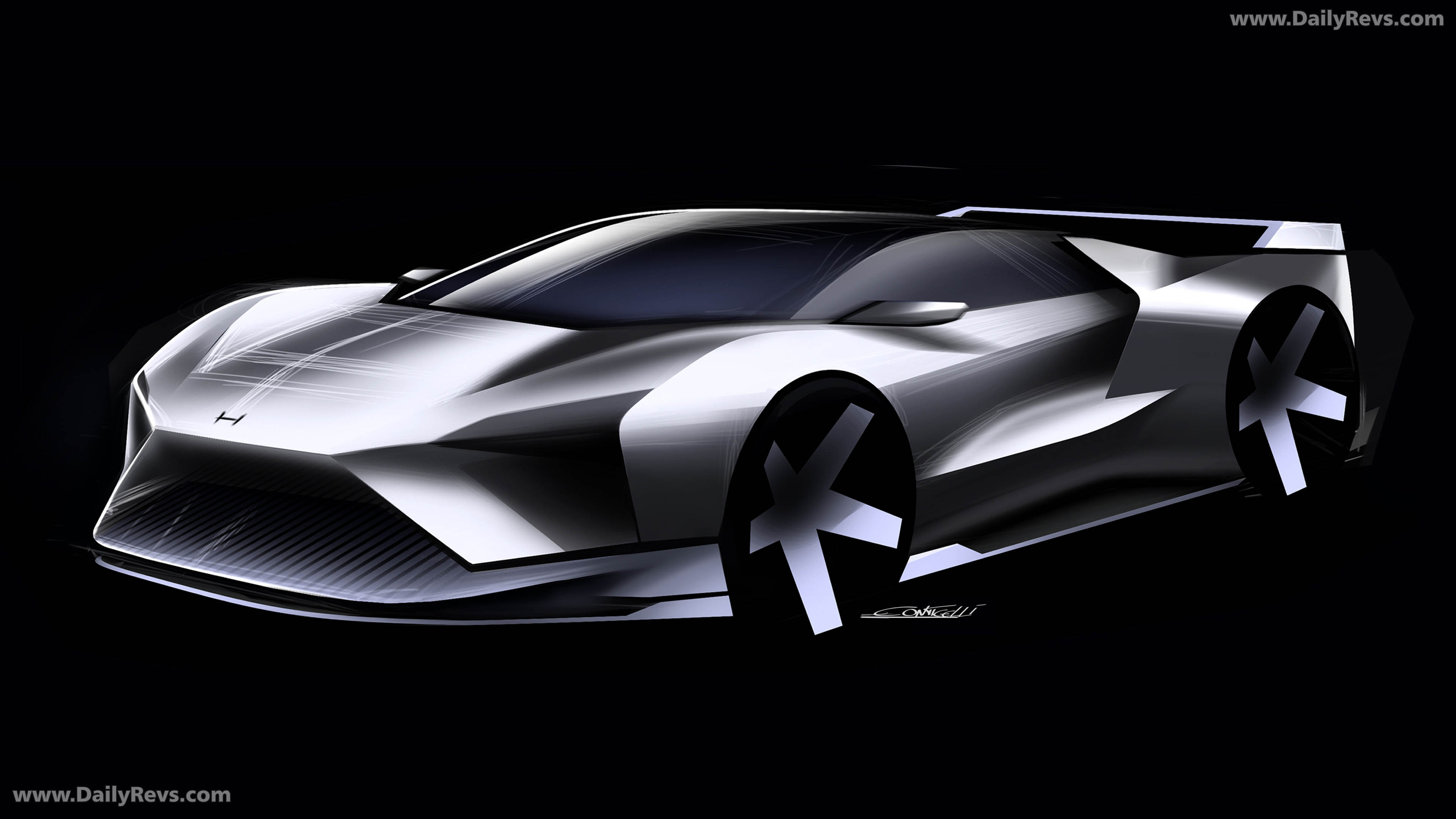 2027 Honda NSX Tribute by Italdesign Sketches