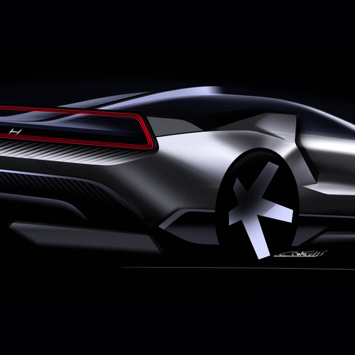2027 Honda NSX Tribute by Italdesign Sketches