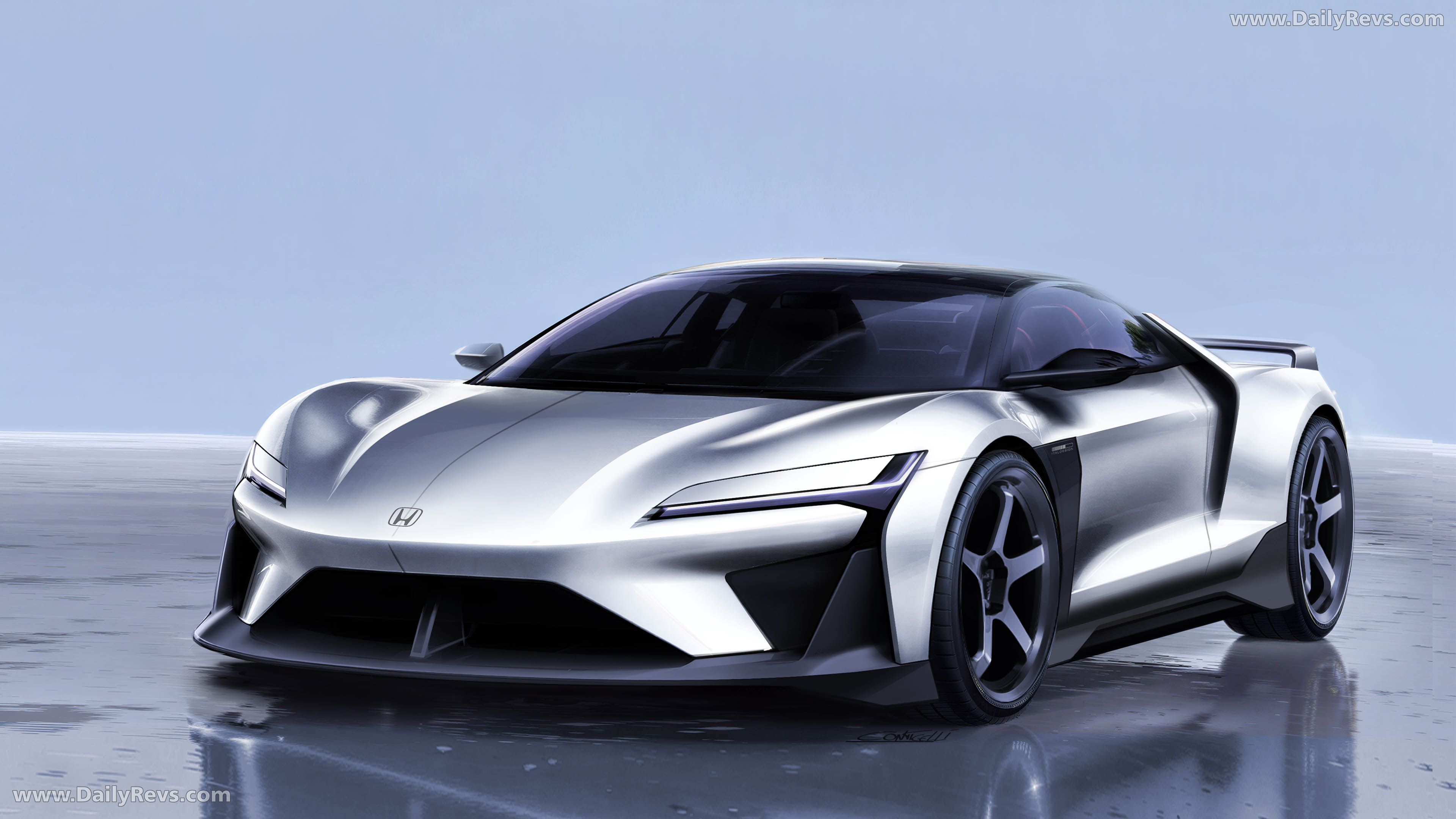2027 Honda NSX Tribute by Italdesign Sketches