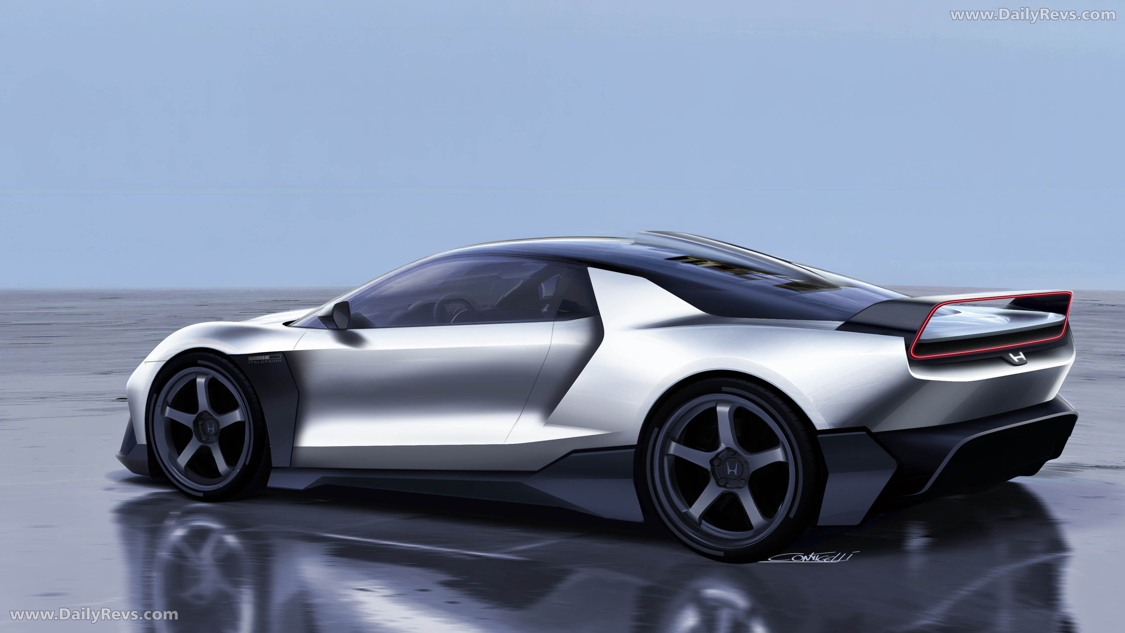 2027 Honda NSX Tribute by Italdesign Sketches