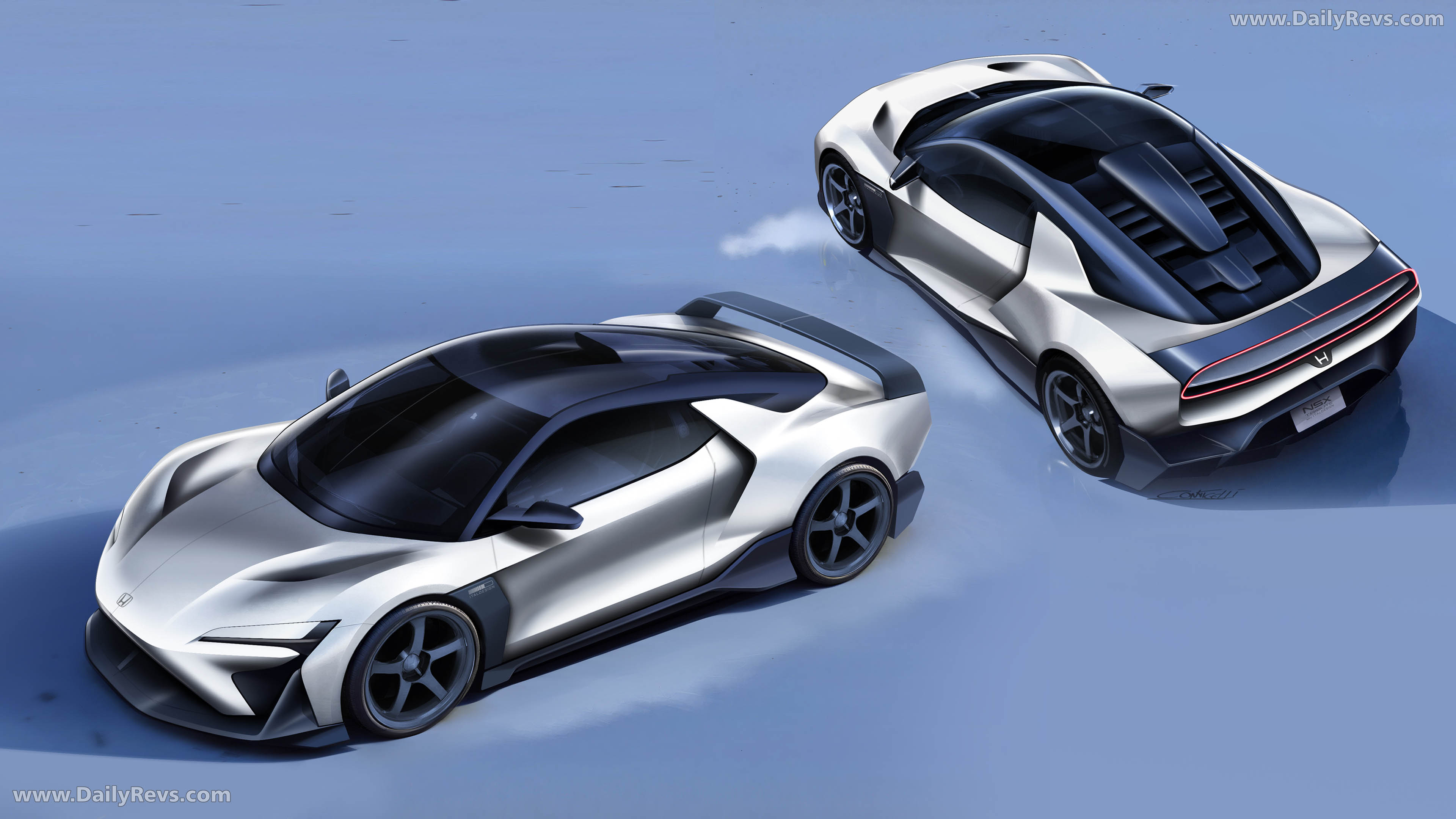 2027 Honda NSX Tribute by Italdesign Sketches